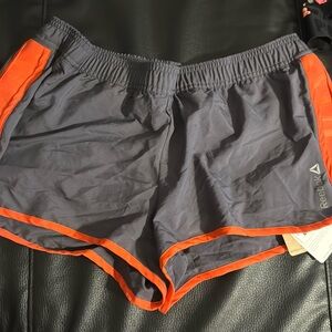 Brand New Gray and Orange  Redbox Training Shorts Tags still Attached!!